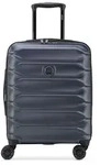 Delsey Paris Meteor 4 Rollen Kabinentrolley 55 cm mit Dehnfalte - Blau