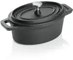 Cocotte 12,5 x 9,5 x 6,5 cm - Schwarz