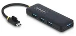StarTech.com 4-Port USB-C Hub, 5Gbps, USB-C zu 4x USB-A, Busbetrieben ohne Netzteil,