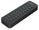 Orico CT2U3-10AB USB Hub 10-Port USB-A 3.0 Schwarz - Schwarz