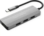 VALUE USB 3.2 Gen 1 Hub, 4fach, USB-C Anschlusskabel