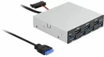 DeLOCK 3.5&prime;&prime; USB 5 Gbps Front Panel 7 x USB Typ-A, USB 3.2 Gen 1 (3.1 Gen 1)