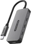 USB-C zu 4x USB-C 10 Gbit/s Hub