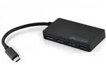 Cadorabo 4-Port USB 3.0 Multischnittstelle USB Hub Plug&Play USB-C Stecker Power