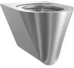 KWC AR T-WC, HEAVY DUTY, Edst., Hw.-Mont., 360x350x500 mm, ohne Sitz