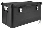 Aluminium Box mit Deckel Schwarz Alu Kiste Box Alukiste 90 Liter Transportbox