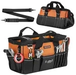 VEVOR Werkzeugtasche 40x23x22cm, Aufbewahrungstasche mit 14 Innen- & 19