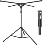 Relaxdays W&auml;schest&auml;nder, klappbar, bis 15 kg, h&ouml;henverstellbar, H x D: 100-180 x