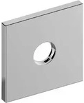 Keuco Wandrosette IXMO 105x105mm, ek, f G 1/2 An, UP, bron geb. - Bronze