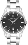 GANT Herrenuhr Quarzuhr silber / schwarz onesize Herren 39 mm G208002, G208003 -