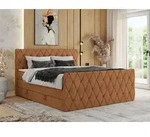 MKS MEBLE Boxspringbett 180 x 200 cm mit Bettkasten, Bett 180 x 200 cm mit Matratze