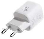 Joyroom JR-TG7 33W USB-A USB-C WandLadeger&auml;t mit 60 W USB-C - Wei&szlig;