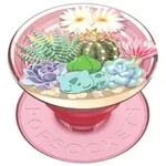 Popsockets 2 Bulbasaur Terrarium Halterung und Telefonst&auml;nder - Rosa