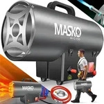 MASKO&reg; Gasheizgebl&auml;se Gasschlauch & Druckminderer f&uuml;r handels&uuml;bliche Gasflaschen