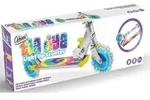Tie Dye leuchtender Kinderroller mit LED R&auml;dern f&uuml;r drau&szlig;en