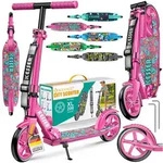 KESSER&reg; Scooter City Roller Kinderroller bis 100kg mit Hinterradbremse, klappbar -