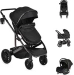 Moni Kombikinderwagen 3 in 1 all Road umbaubar Babyschale Sportsitz Tragetasche