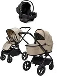 Moon Gio Fold Air Kombikinderwagen inkl. Cosmo 2.0, Farbe/Dessin:Sand