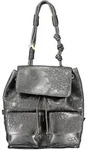 Moderner Damen Rucksack Schwarz: Vielseitig & Stilvoll mit Details - Schwarz