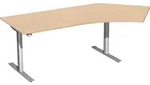 geram&ouml;bel Geram&ouml;bel Schreibtisch Elektro Flex 2.166 x 650-1.250 x 800/1.130 mm (B x