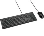 Kensington KM100 EQ Tastatur und Maus Set, Volle Gr&ouml;&szlig;e (100%), Kabelgebunden -