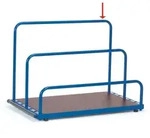 Fetra Einsteckb&uuml;gel f&uuml;r Plattenwagen 4463/4463-1 - H&ouml;he: 900 mm