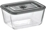 Kela Aurelia Lebensmittelbeh&auml;lter, Borosilikatglas/Kunststoff, 2,5 l, 24 x 18 x 11