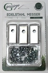 Genisys 60 Ersatz Messer Klingen kompatibel mit LANDROID von WORX (1-Loch - HQ -