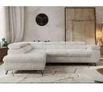 Couch mit Schlaffunktion L-form Ecksofa Wohnzimmersofa mit Einstellbare...