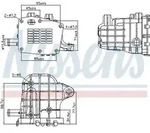 NISSENS 989481 AGR K&uuml;hler f&uuml;r FORD FOCUS III Turnier Abgasr&uuml;ckf&uuml;hrung