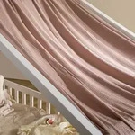 Hausbett Himmel LIAN in beige - Betthimmel aus 100% Baumwolle, Baldachin...