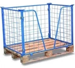 Variofit Palettenaufsatz Typ 63, Abma&szlig;e:1200x800 mm, Nutzh&ouml;he:1000 mm - Blau