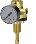 Riegler Hochdruckregler 60 bar, inkl. Mano., G 3/8, Regelber. 1 - 20 bar