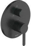 Duravit Fertigmontageset C.1 UP-Brause-Einhebelmischer, m Umstellvent., rd, sw ma -