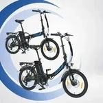 2er Pack Camp-20D & 20H Falt Pedelec/E-Bike 20 Zoll Schwarz smartEC