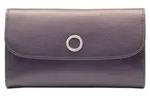 Esquire Geldb&ouml;rse Athena Lady Flap Wallet Black schwarz - Schwarz