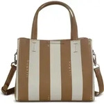bugatti Handtasche Umh&auml;ngetasche Cleo Hand Bag Cognac hellbraun - Hellbraun