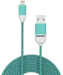Celly USB zu Lightning Kabel PT-LCS001-5L 1.5m Cyan f&uuml;r iPhone iPad iPod