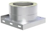 &Oslash; 130 mm Jeremias DW Vision Grundplatte geschlossen