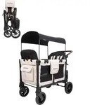 Wonderfold W4 Luxe Pro KinderVan f&uuml;r 4 Kinder, Wonderfold:Sandy Beach