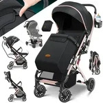 KIDIZ&reg; Kinderwagen Kinderbuggy klappbar Liegebuggy Sportwagen Faltbar 360&deg;...