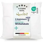 Kopfkissen Daunenkissen, 40x40 cm, 3-Kammer-System, wei&szlig; - Wei&szlig;