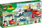 LEGO DUPLO Spielset 10947 mit Push-and-Go-R&uuml;ckziehmotor, 50x25x19 cm, ab 2...