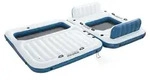 Bestway&reg; Badeinsel Poolparty 280 x 200 cm - Blau/Wei&szlig;