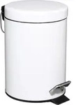 Kosmetikeimer, M&uuml;lleimer, 3L, wei&szlig; - Wei&szlig;