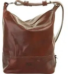 pik&eacute; Rucksack-Shopper Damen 017446 braun - Braun