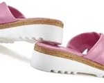 LASCANA Pantolette Sandale, Sommerschuh, Mule, offener Schuh, pink Gr&ouml;&szlig;e 38 -...