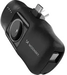 Wozinsky WF16-YCS, 5000 mAh, Kabelloses Aufladen, 15 W, Schwarz - Schwarz