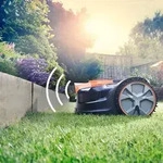 LawnMaster OcuMowTM Roboter-Rasenm&auml;her mit kabellosem 24V MAX