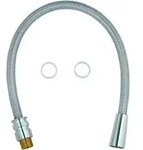 GROHE Brauseschlauch 46871, f&uuml;r Sp&uuml;ltischbatterien Profi-Brause medium, chrom -